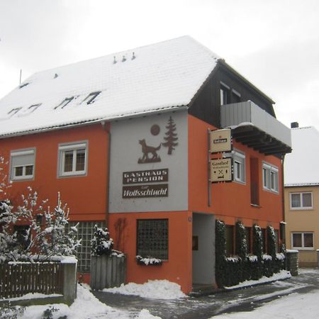 Gasthaus Zur Wolfsschlucht Hotel Sugenheim Buitenkant foto