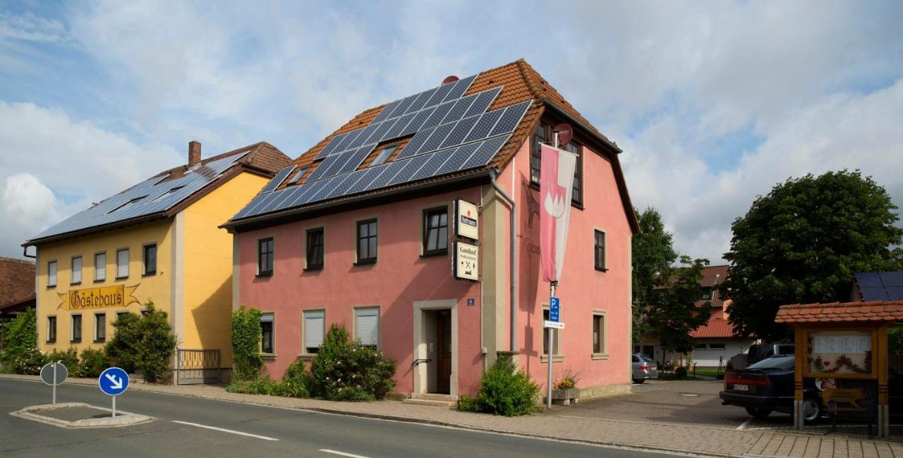 Gasthaus Zur Wolfsschlucht Hotel Sugenheim Buitenkant foto